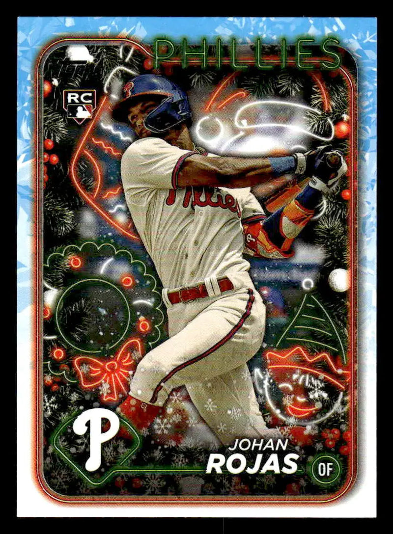 2024 Topps Holiday #H180 Johan Rojas - Baseball Card Single