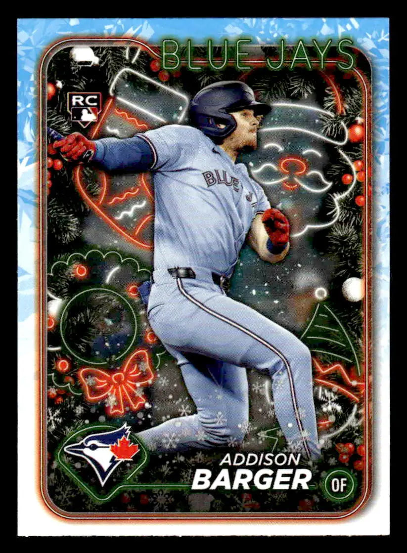 2024 Topps Holiday #H181 Addison Barger - Baseball Card Single