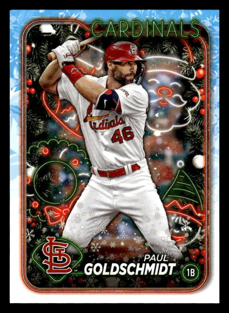 2024 Topps Holiday #H183 Paul Goldschmidt - Baseball Card Single