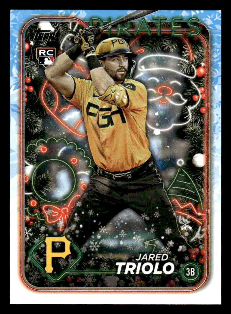 2024 Topps Holiday #H188 Jared Triolo - Baseball Card Single