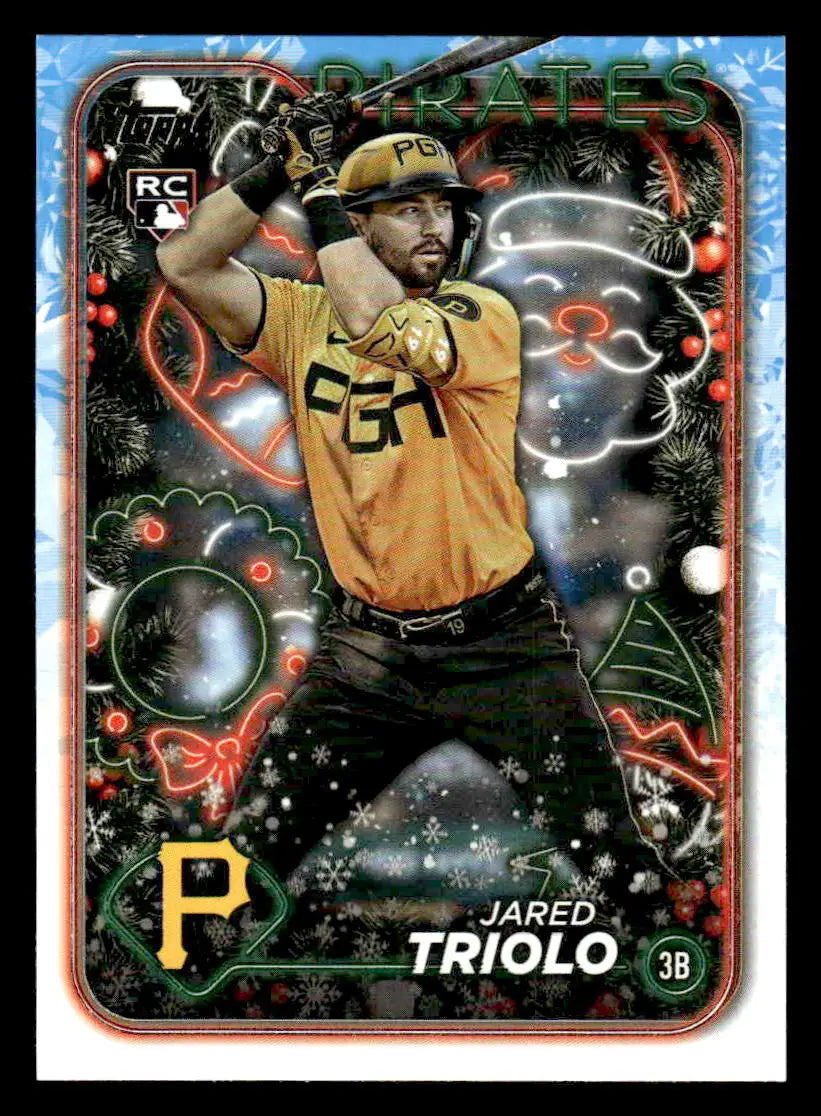2024 Topps Holiday #H188 Jared Triolo - Baseball Card Single