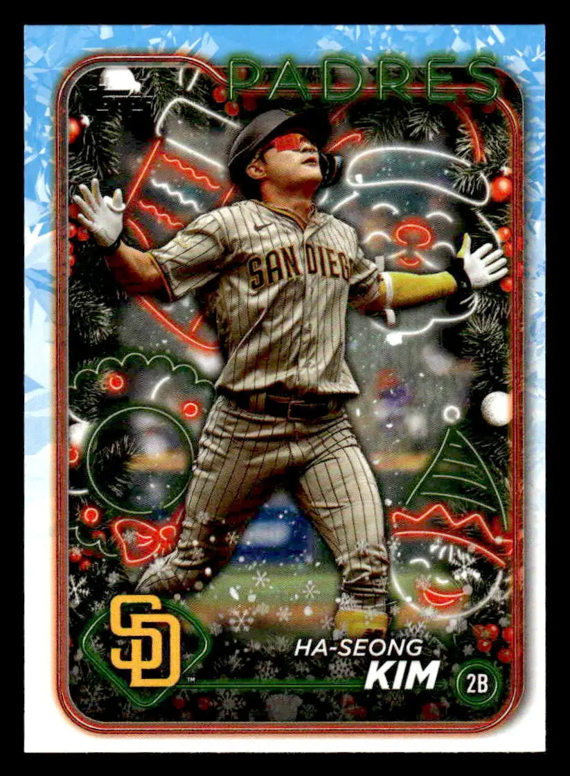 2024 Topps Holiday #H189 Ha-Seong Kim - Baseball Card Single