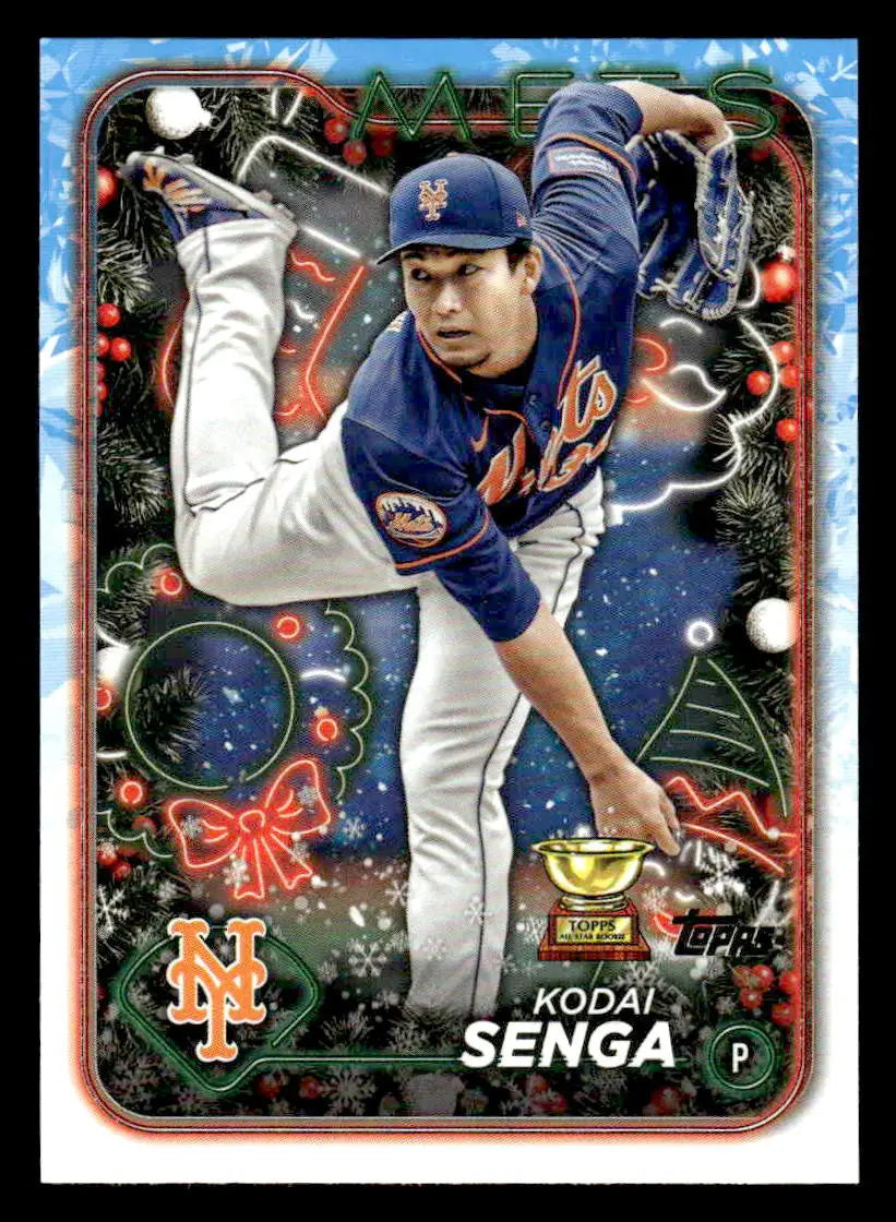 2024 Topps Holiday #H190 Kodai Senga - Baseball Card Single