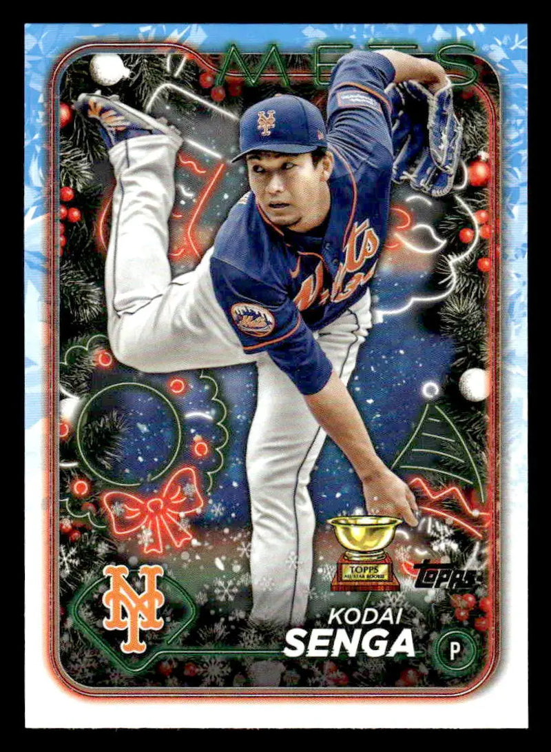 2024 Topps Holiday #H190 Kodai Senga - Baseball Card Single