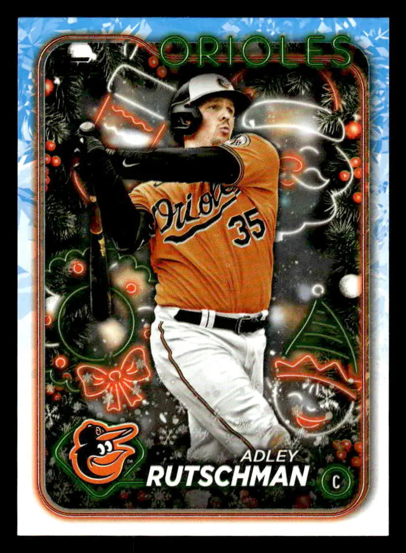2024 Topps Holiday #H194 Adley Rutschman - Baseball Card Single