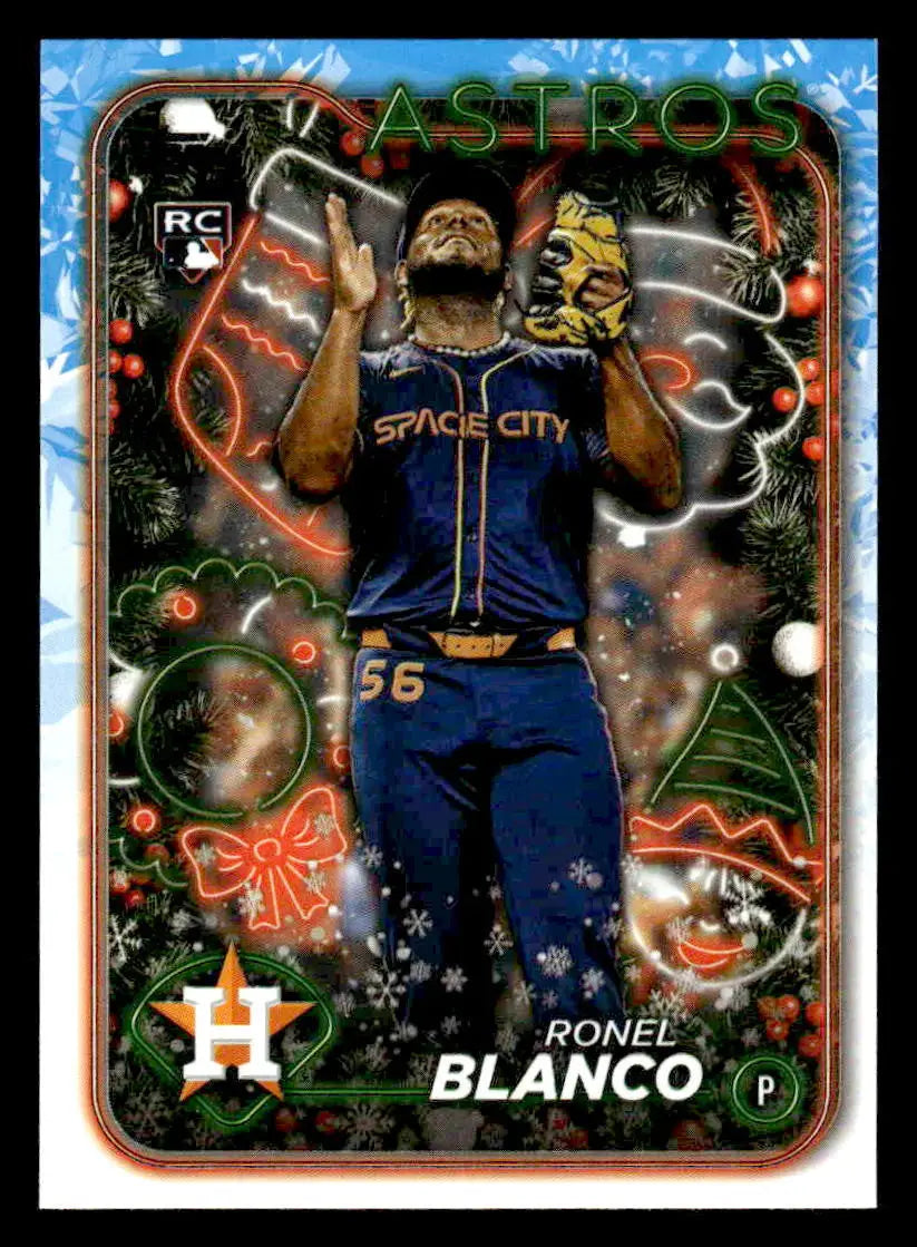 2024 Topps Holiday #H199 Ronel Blanco - Baseball Card Single