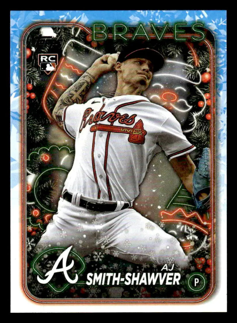 2024 Topps Holiday #H23 AJ Smith-Shawver - Baseball Card Single