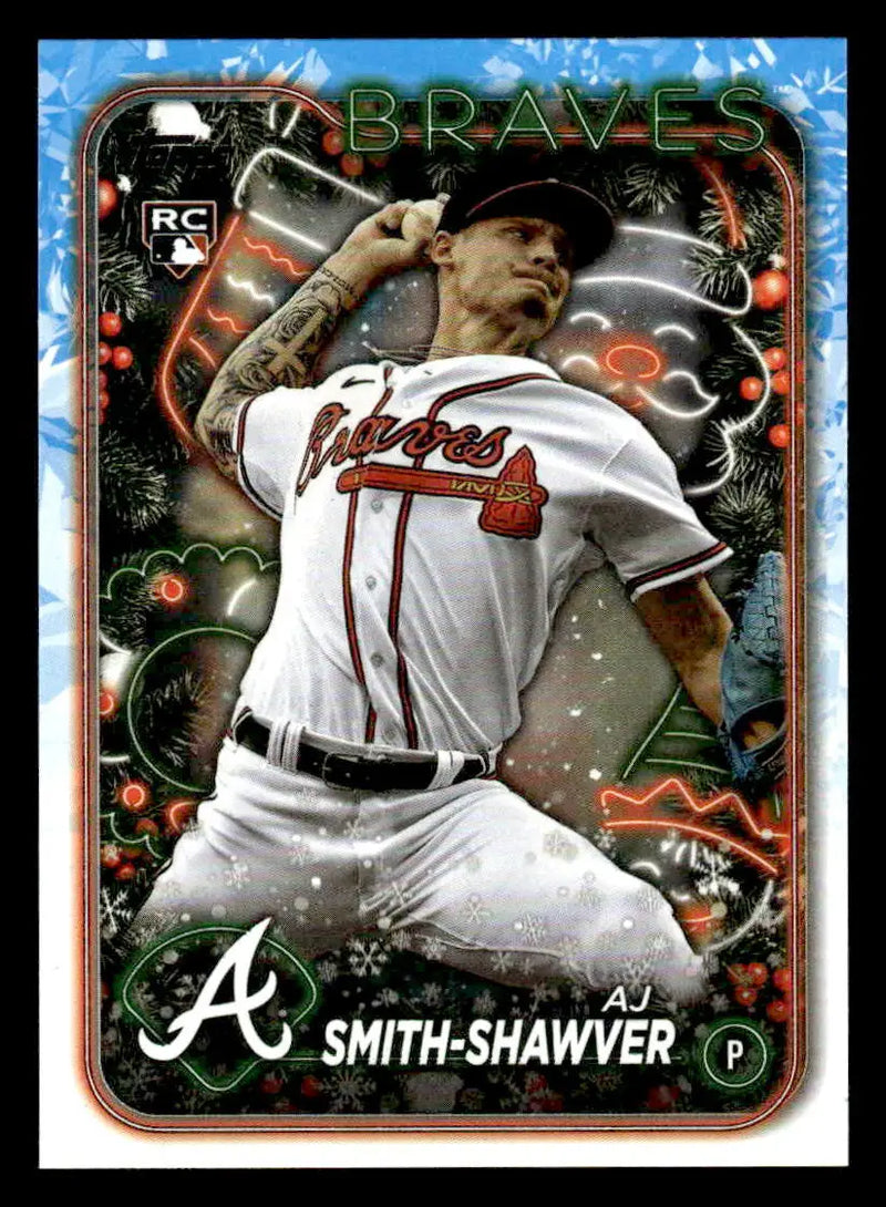 2024 Topps Holiday #H23 AJ Smith-Shawver - Baseball Card Single