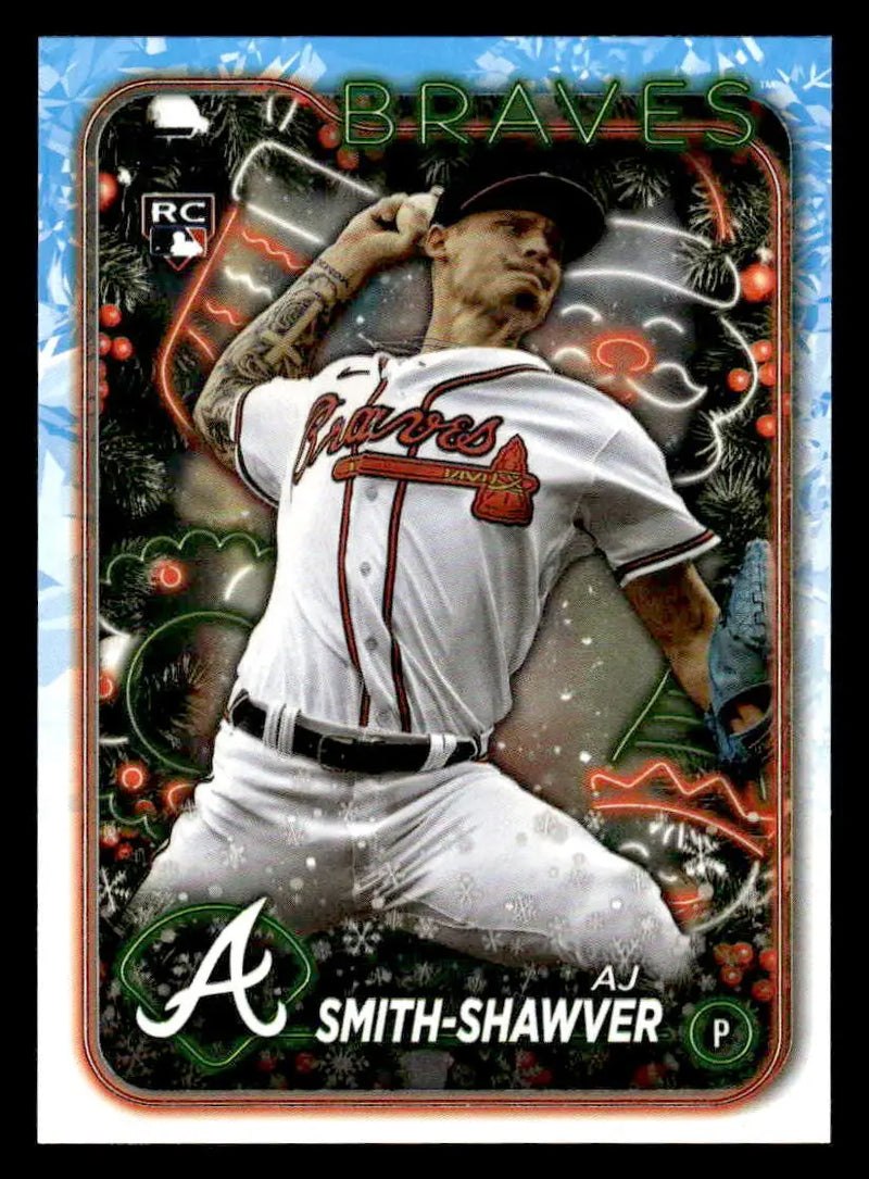 2024 Topps Holiday #H23 AJ Smith-Shawver - Baseball Card Single