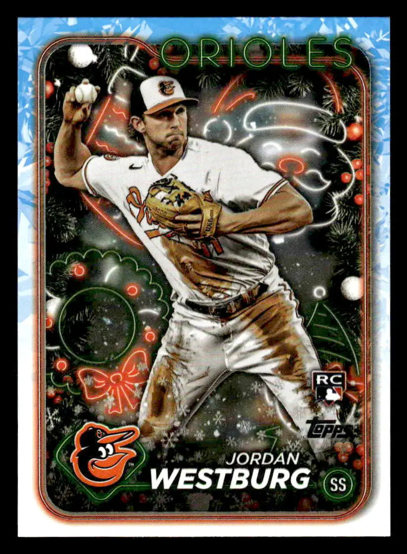2024 Topps Holiday #H29 Jordan Westburg - Baseball Card Single