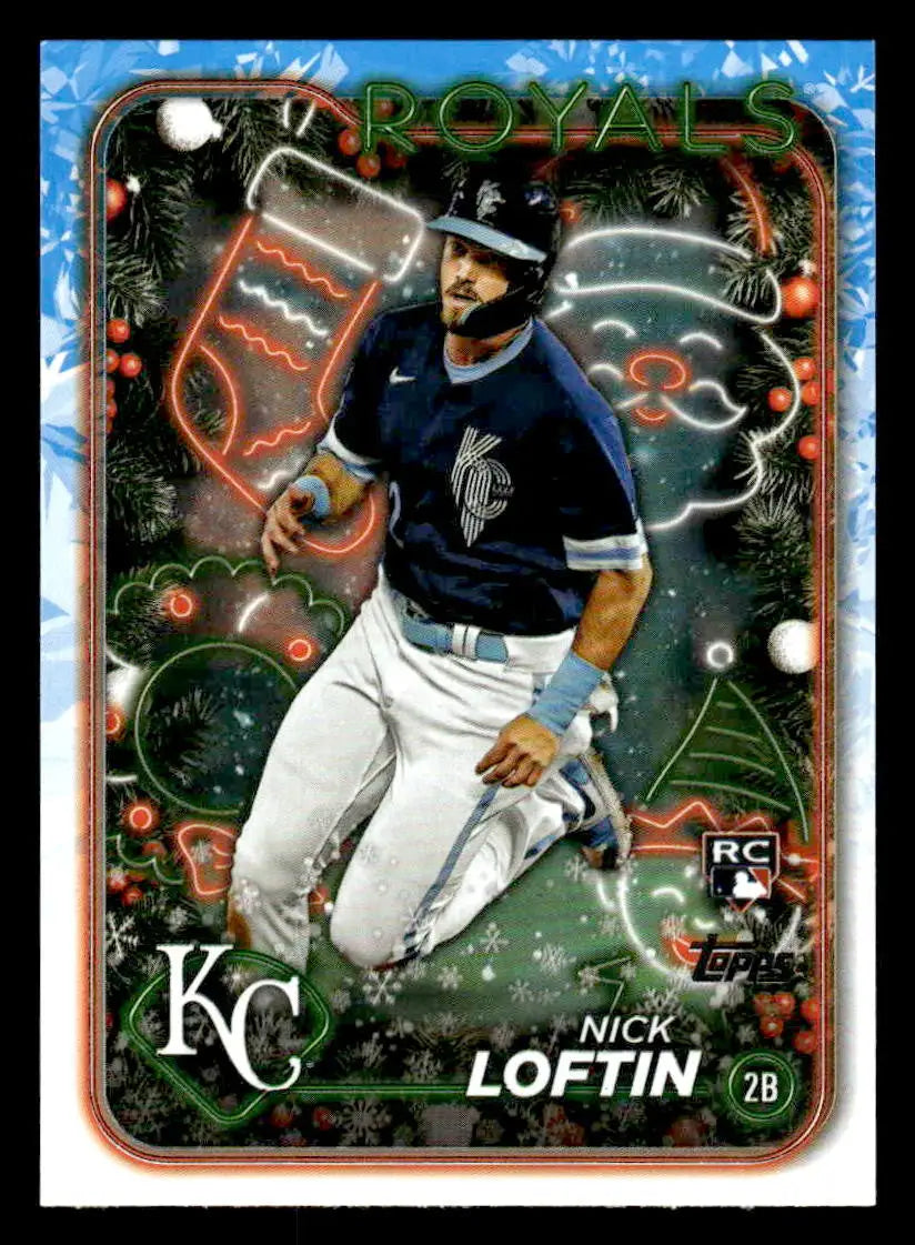 2024 Topps Holiday #H30 Nick Loftin - Baseball Card Single