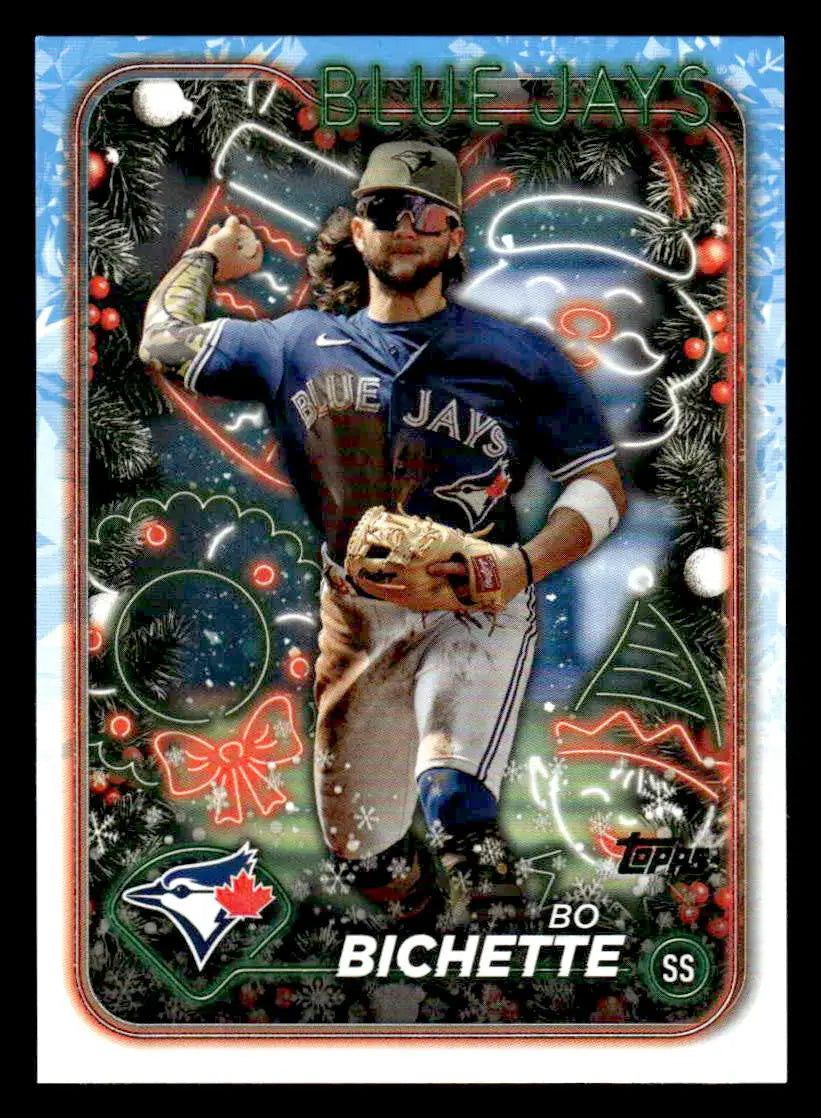 2024 Topps Holiday #H33 Bo Bichette - Baseball Card Single