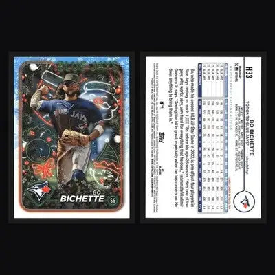 2024 Topps Holiday #H33 Bo Bichette Toronto Blue Jays - Baseball Card Single