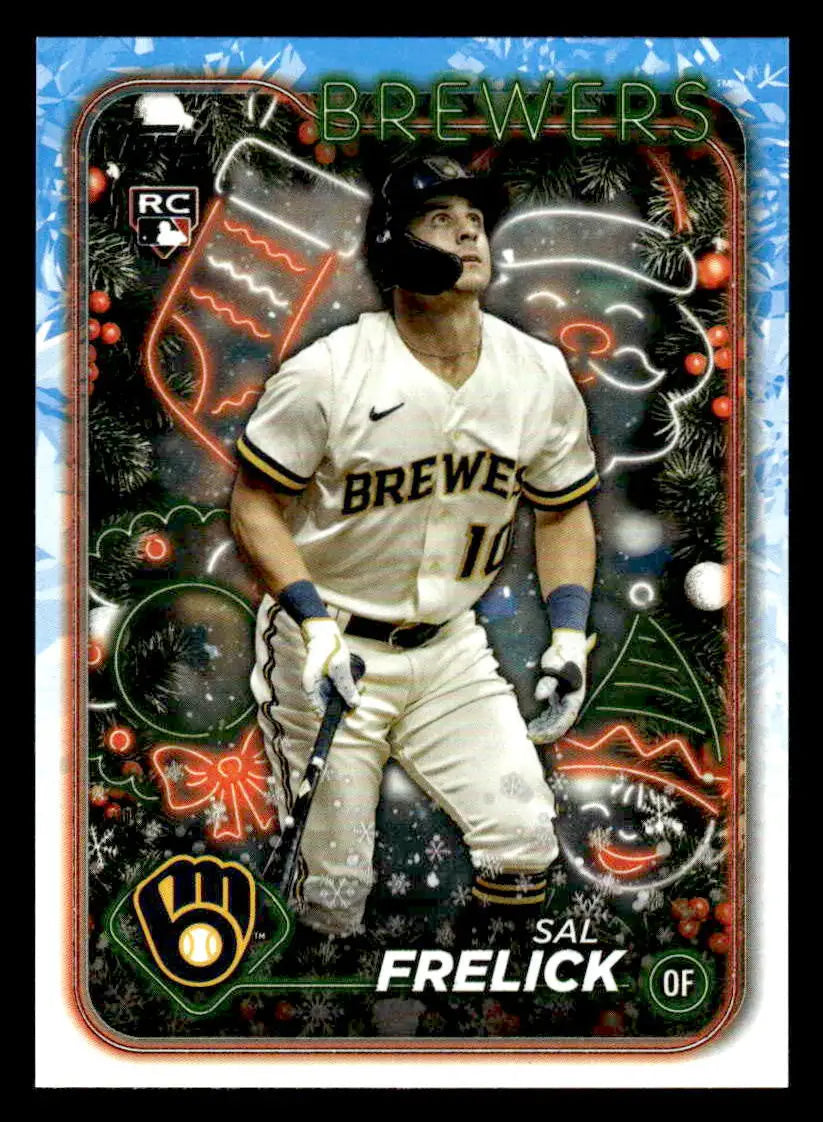 2024 Topps Holiday #H35 Sal Frelick - Baseball Card Single