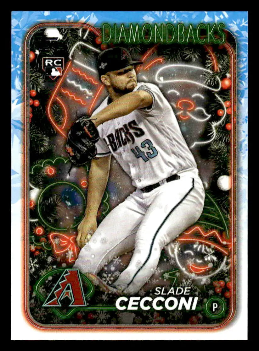 2024 Topps Holiday #H39 Slade Cecconi - Baseball Card Single