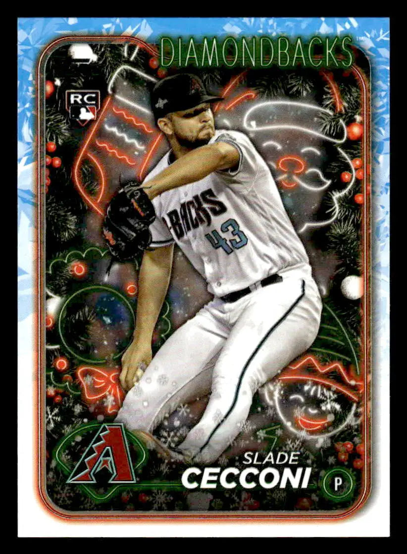 2024 Topps Holiday #H39 Slade Cecconi - Baseball Card Single