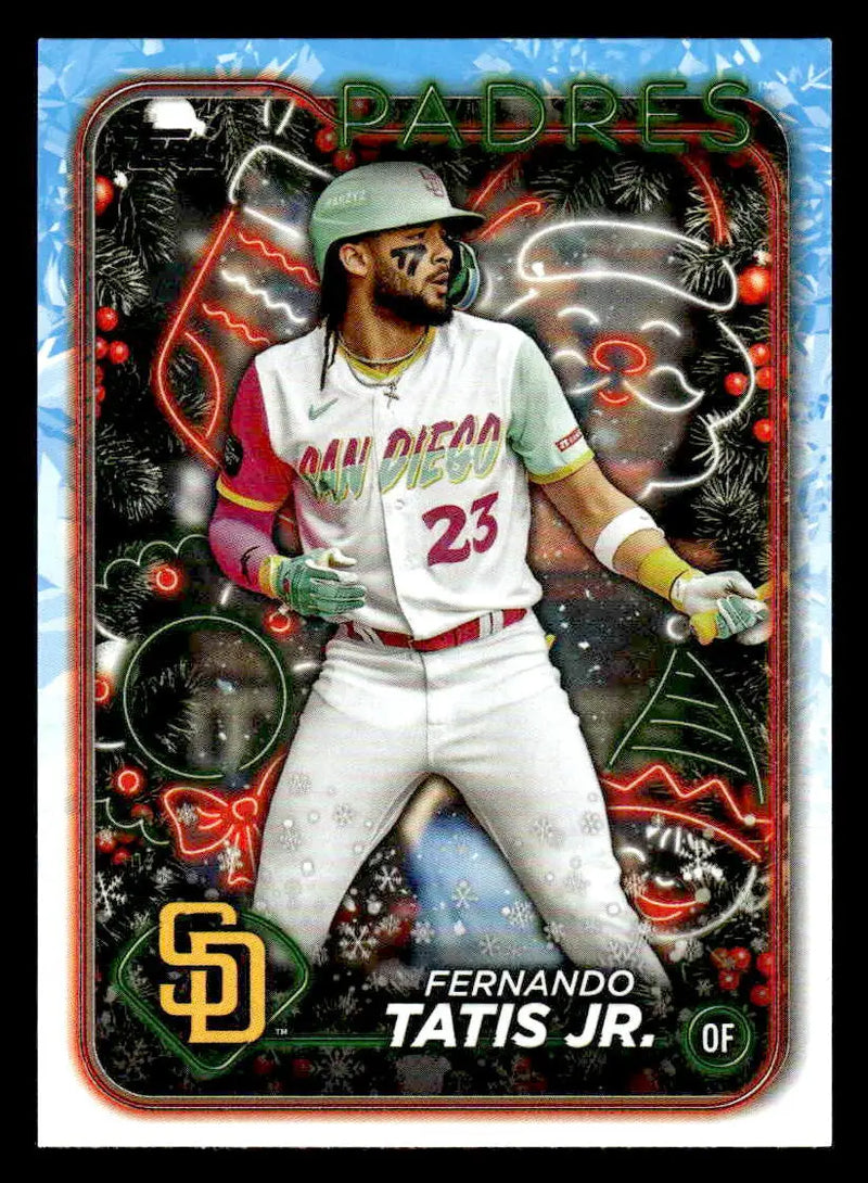 2024 Topps Holiday #H44 Fernando Tatis Jr. - Baseball Card Single