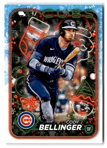 H57 Cody Bellinger baseball card from 2024 Topps Holiday collection