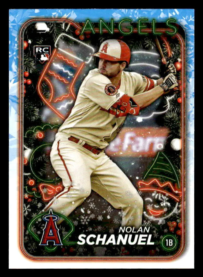 2024 Topps Holiday #H59b Nolan Schanuel - Baseball Card Single