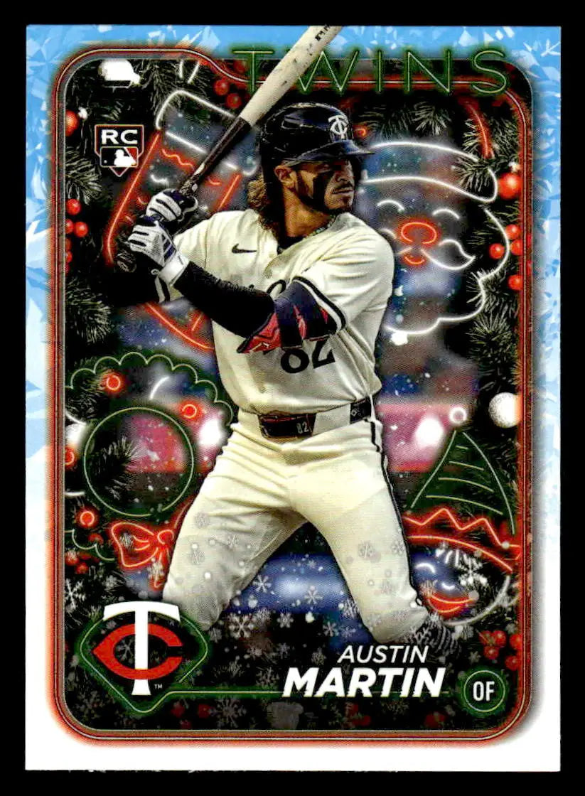 2024 Topps Holiday #H67 Austin Martin - Baseball Card Single