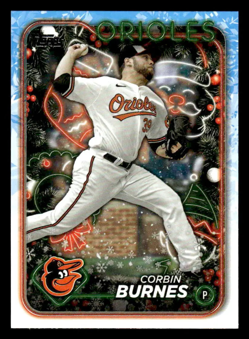 2024 Topps Holiday #H7 Corbin Burnes - Baseball Card Single