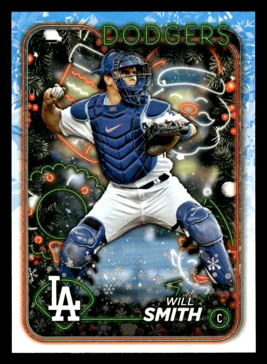 2024 Topps Holiday #H77 Will Smith - Baseball Card Single