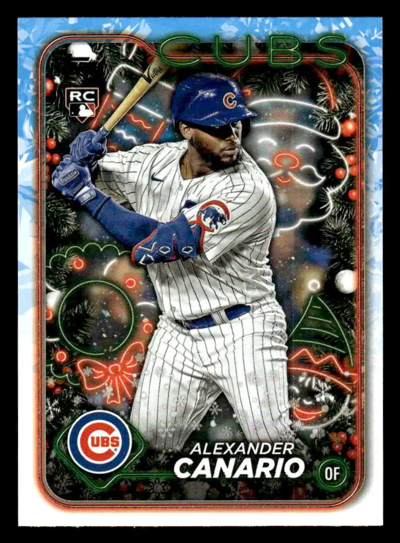 2024 Topps Holiday #H86 Alexander Canario - Baseball Card Single