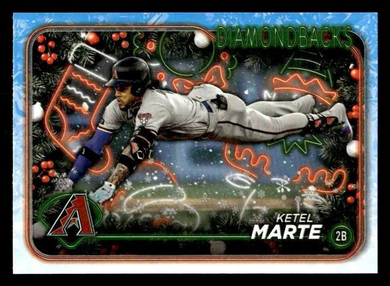 2024 Topps Holiday #H87 Ketel Marte - Baseball Card Single