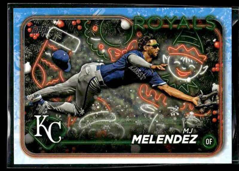 2024 Topps Holiday #H89 MJ Melendez - Baseball Card Single