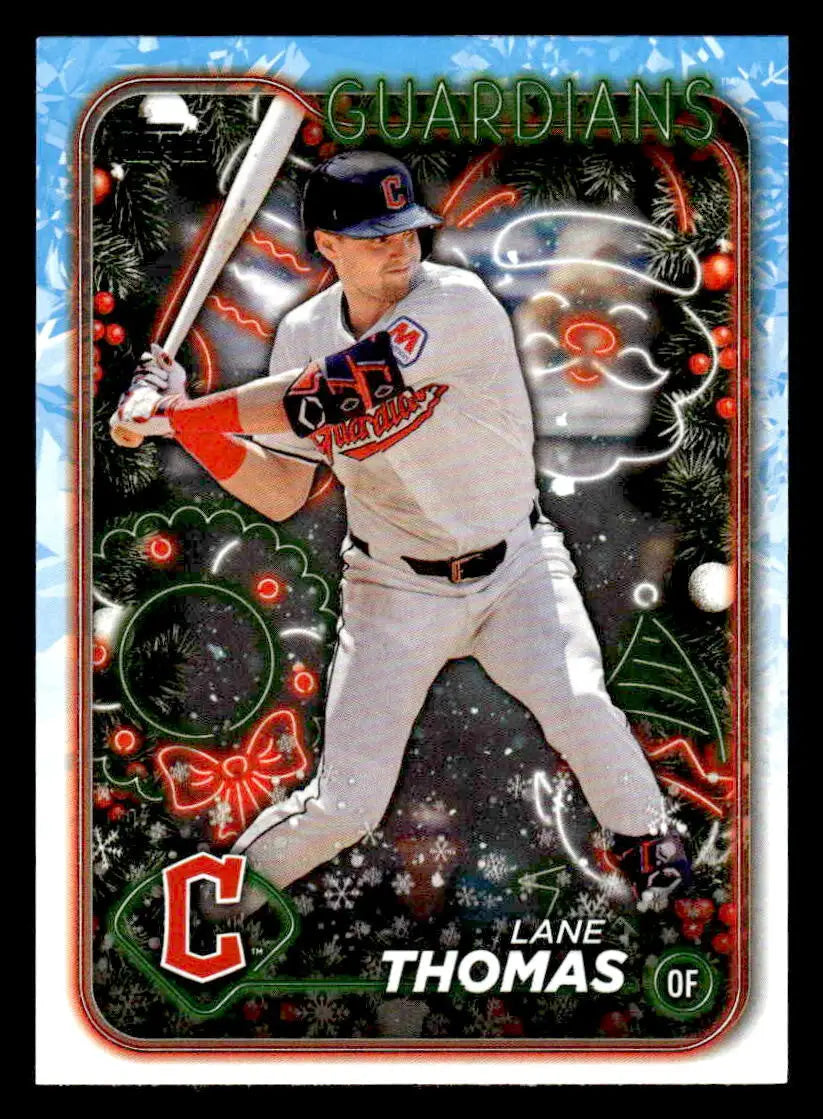 2024 Topps Holiday #H90 Lane Thomas - Baseball Card Single