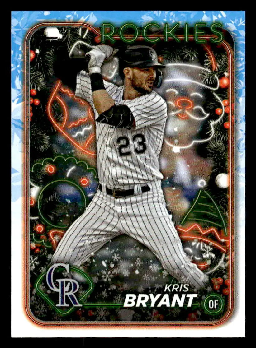 2024 Topps Holiday #H95 Kris Bryant - Baseball Card Single