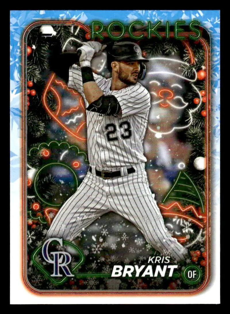 2024 Topps Holiday #H95 Kris Bryant - Baseball Card Single