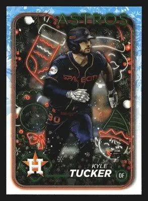 2024 Topps Holiday Kyle Tucker #H126 Houston Astros - Baseball Card Single