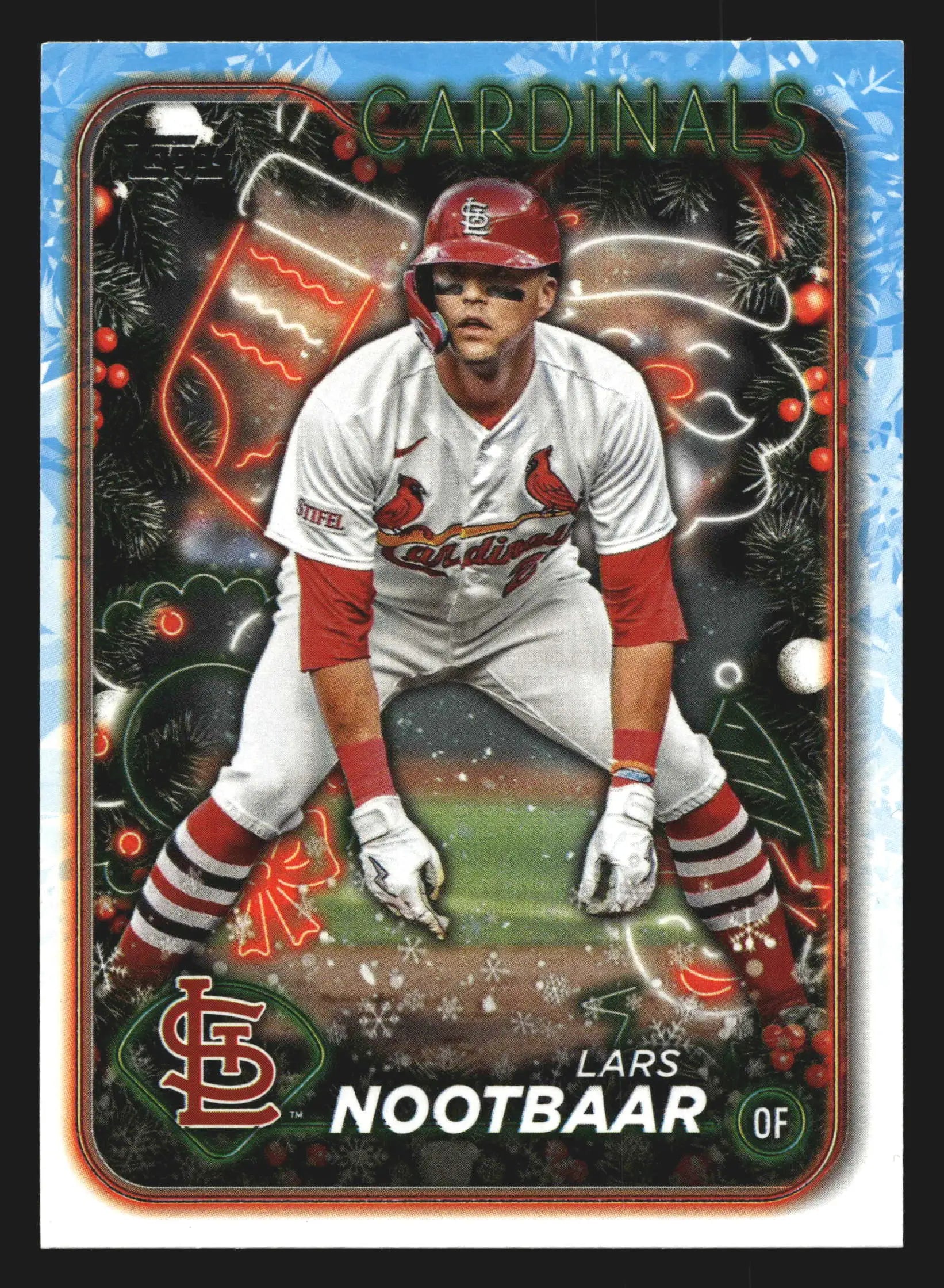 2024 Topps Holiday Lars Nootbaar #H96 St. Louis Cardinals - Baseball Card Single