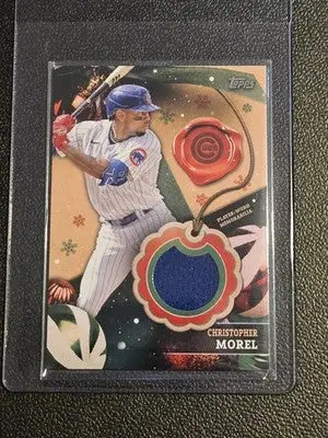 2024 Topps Holiday #RC-CM Christopher Morel Relics - Baseball Card Single