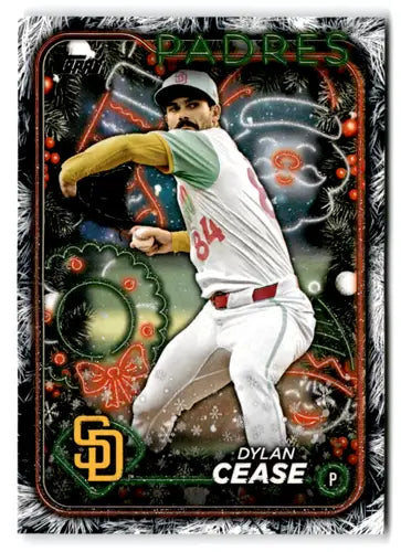 2024 Topps Holiday Holiday Tree #H97 Dylan Cease NM-MT Padres ID:77335 - Baseball Card Single