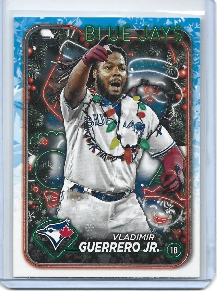 2024 Topps Holiday VLADIMIR GUERRERO JR. Variation Short Print #H133 j-66