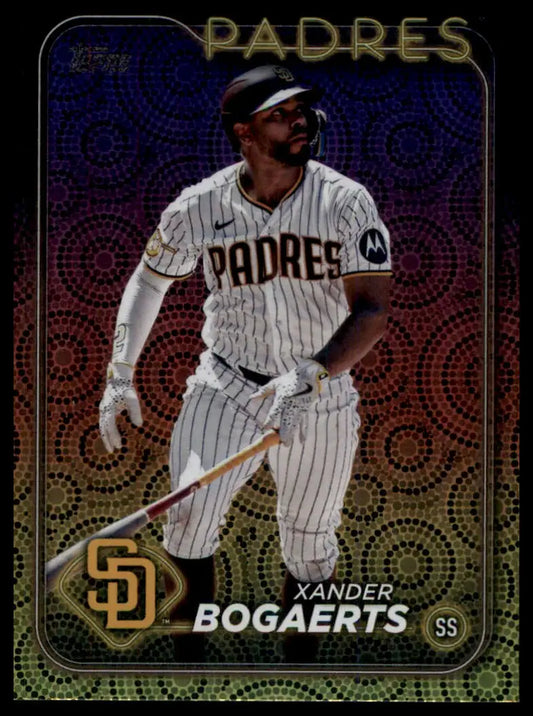 2024 Topps - Holiday Xander Bogaerts 662 San Diego Padres Baseball NM - Baseball Card Single