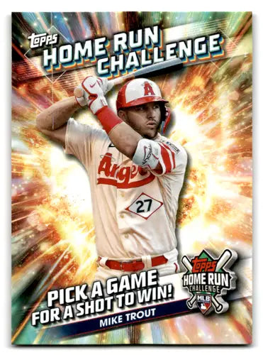 2024 Topps Home Run Challenge Codes #HRC-2 Mike Trout NM-MT Angels ID:68798 - Baseball Card Single