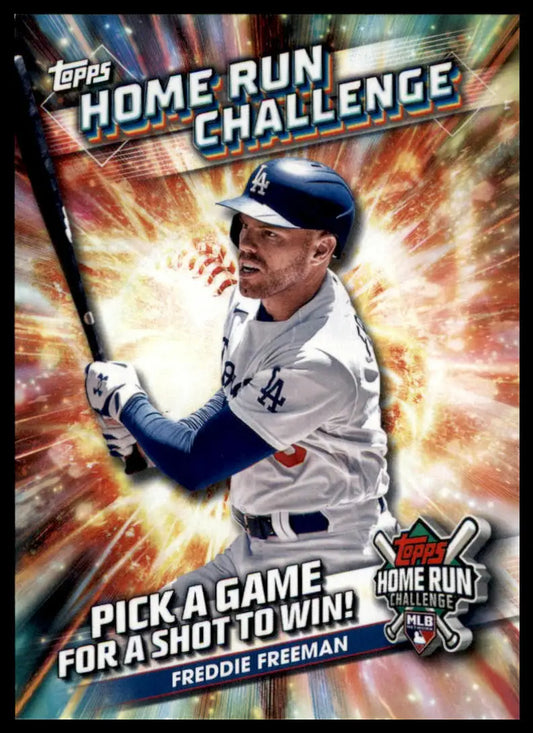 2024 Topps - Home Run Challenge (Series Two) Complete Your Set Pick Choose NM - HRC-12 Freddie Freeman - Baseball Card