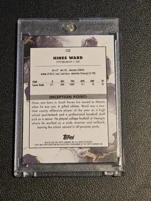 2024 Topps Inception #132 Hines Ward Magenta #/99 - Football Card Single