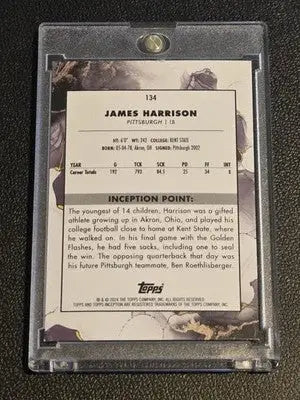 2024 Topps Inception #134 James Harrison Magenta #/99 - Football Card Single