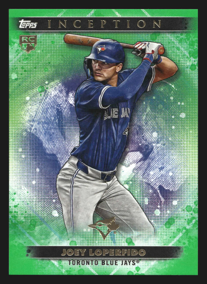 2024 Topps Inception #51 Joey Loperfido Green Toronto Blue Jays RC