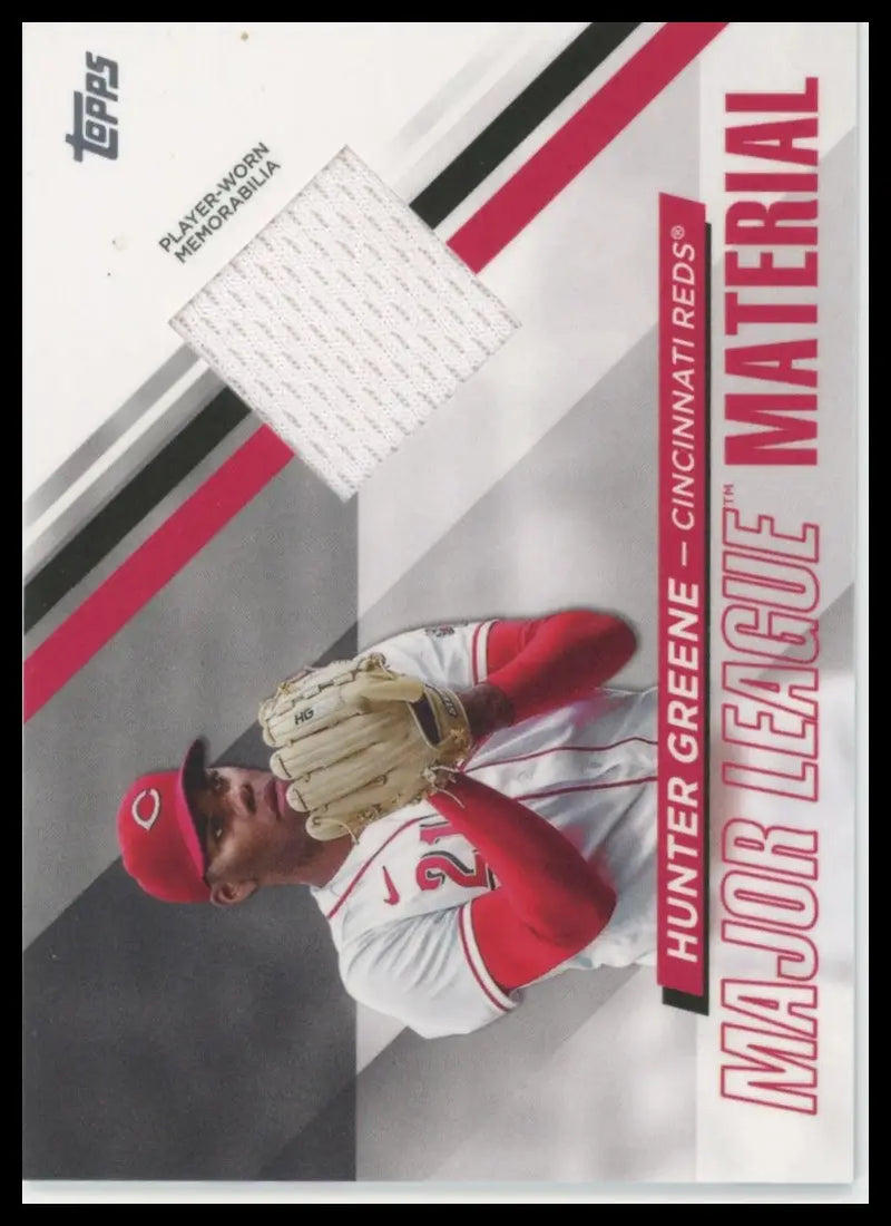 2024 Topps - Major League Material Relics (Series One) Complete Your Set Pick - MLM-HG Hunter Greene
