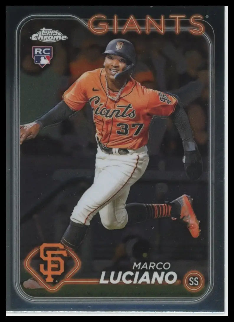 2024 Topps Marco Luciano RC 232 San Francisco Giants Baseball NM - Baseball Card Single