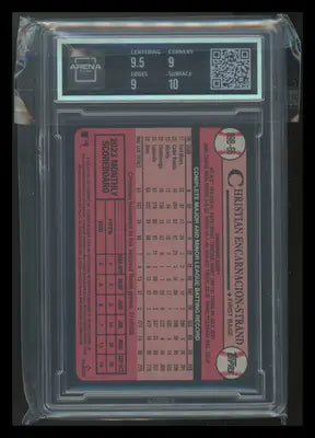 2024 Topps Mega Box Foil Christian Encarnacion-Strand #89B-65 RC Arena Club 9.5