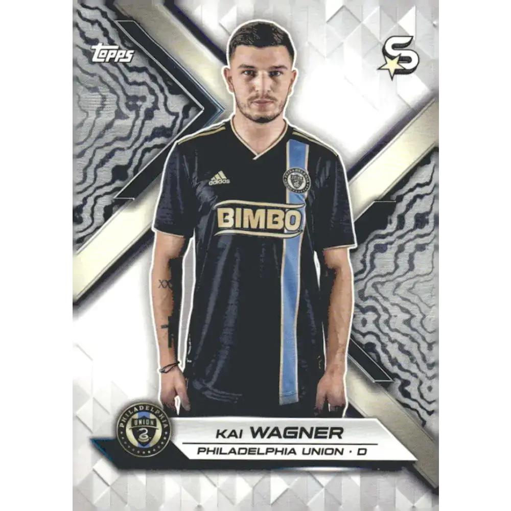 2024 Topps MLS Superstars #11 Kai Wagner NM-MT Philadelphia Union Soccer Card - Soccer Card Single