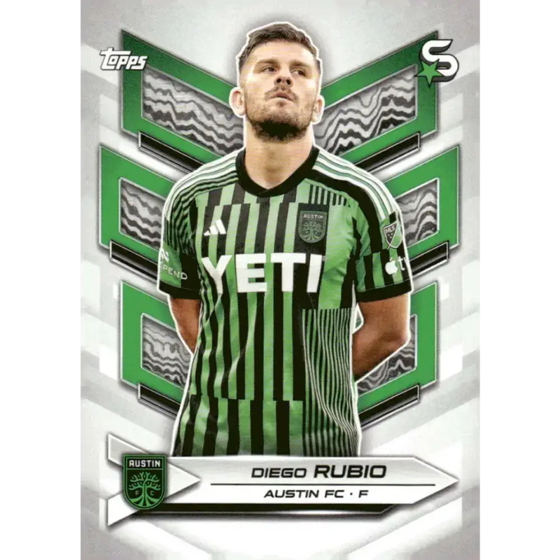 2024 Topps MLS Superstars #113 Diego Rubio NM-MT Austin FC Soccer Card - Soccer Card Single