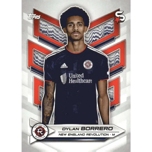 2024 Topps MLS Superstars #118 Dylan Borrero NM-MT New England Revolution Soccer Card - Soccer Card Single