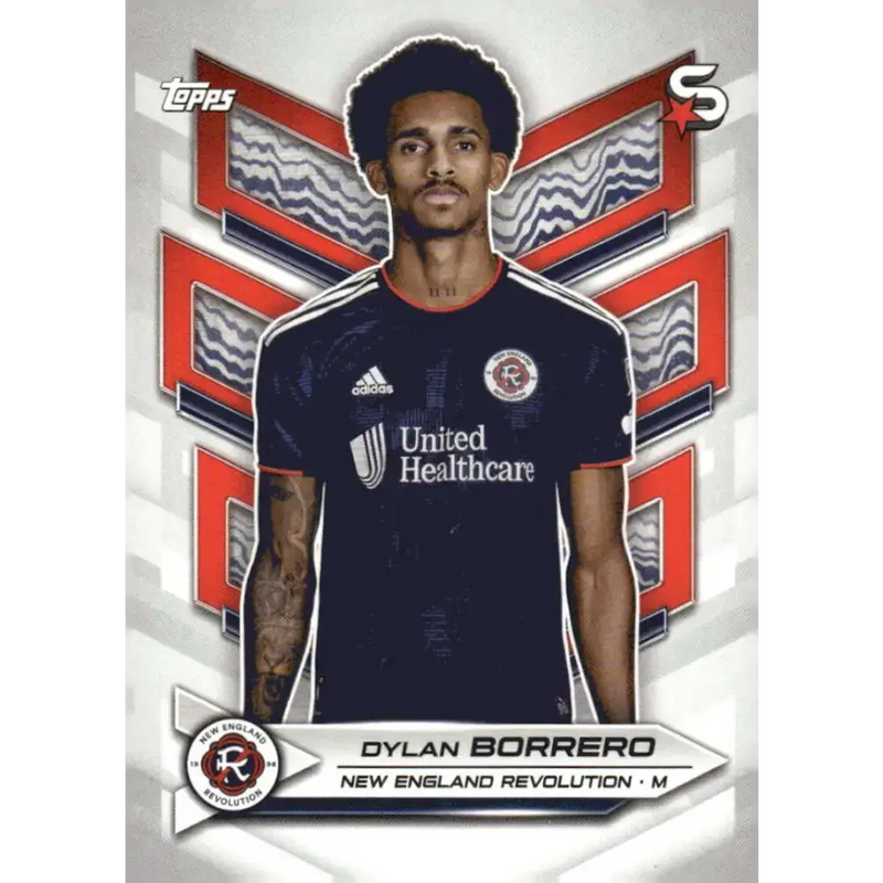 2024 Topps MLS Superstars #118 Dylan Borrero NM-MT New England Revolution Soccer Card - Soccer Card Single